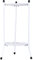 Yusheng Soporte Alto de Metal para Plantas - Soporte múltiple de 2 Niveles para Interior y Exterior | Soporte de Maceta para Interior y Exterior para decoración de jardín de Esquina de Patio
