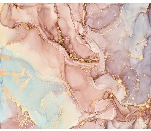 murando Fototapete Premium-Vlies Steinwand 500x350cm Foto Tapete Wohnzimmer Vliestapete XXL Motivtapeten Bildtapete 3d Effekt Wand Dekoration Marmor Marmoroptik Abstract Lilatönen a-B-10093-a-a