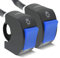 2 Stücke Motorrad Lenkerschalter Lenker Kippschalter mit Einschalten des Ausschaltens für Motorräder Fahrrad -Roller Motorrad Licht-Passt Lenker 22mm (Blau)