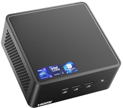 ASUS NUC 14 Pro, Intel NUC 14 Pro NUC14RVH Revel Canyon Mini PC, processeur Core Ultra 5 125H, GPU Intel Arc, 32 Go de RAM, 512 Go SSD, Win 11, Mini Ordinateur 8K/4K Quad Display/WLAN 6E