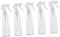 TOVINANNA 5 Pièces Flacon Pulvérisateur De Distribution Rechargeable Bouteille Nettoyeur Comprimés Parfum Lavage à La Main Pulvérisateur De Cosmétiques Pot Plastique Transparent