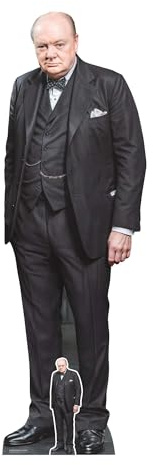 Star Cutouts SC4609 Sir Winston Churchill Cardboard Cut Out Height 169cm - Ideal for British Theme, Parties, National Celebrations & VE Day Decorations