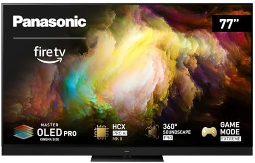 Panasonic TV77Z93AEG Téléviseur intelligent 4K Ultra HD 77 HDR OLED NVIDIA G-Sync Marque : Panasonic EAN : 5025232963713