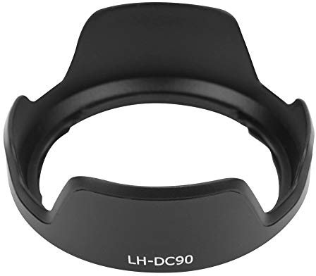 Rankomu LHDC90 Plastic Lens Hood Replacement for Canon PowerShot SX60 SX70SH Camera, Mount Lens Hood, Camera Lens Hood Accory