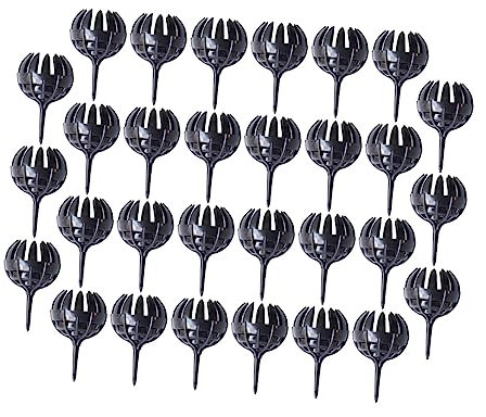 ROMISBABA 30 pièces Boîtes de Fertilisation à pour Bonsai Conteneurs pour Engrais de Jardinage Pratiques et Durables Adaptées Aux Fleurs et Petites Plantes