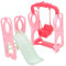 FUNNETOYU 1 Juego Columpio y Tobogán Miniatura Decoración para Muñecas para de Incluye Columpio Tobogán Seguro y Resistente para Niñas