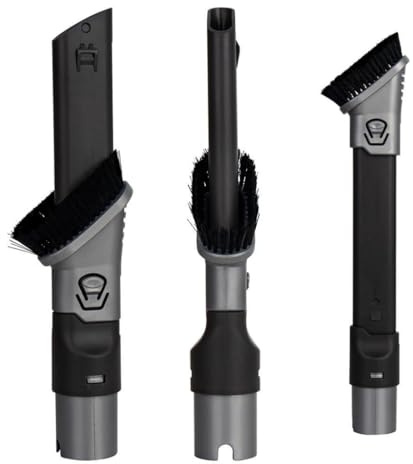 BildeeMait 2 in 1 Crevice Tool and Dusting Brush for Shark Duster Compatible with HV380, ZS350, ZS360 Series Models - Black
