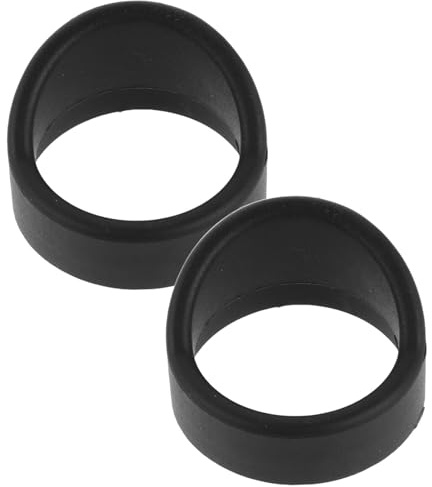 PACKOVE 2 Stück Augenmuscheln aus Flexiblem Gummi für Mikroskope und Fernrohre 32 34mm Okularabdeckungen Komfortabel und Tragbar für Anspruchsvolle Feldbeobachtungen
