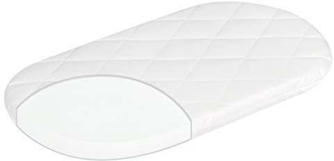 Julius Zöllner Allegro 82x47 cm – Babymatratze für den Stubenwagen - ideal für Neugeborene – Made in Germany - schadstoffgeprüft und für Allergiker geeignet, atmungsaktiv, sehr guter Liegekomfort