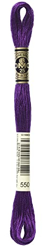 DMC 6-Strand Embroidery Cotton Floss, Very Dark Violet