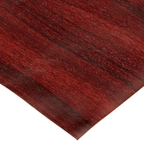d-c-fix Pellicola Adesiva per mobili legno mogano scuro rosso marone PVC plastica vinile impermeabile decorativa per cucina, armadio, porta carta rivestimento 45 x 200 cm