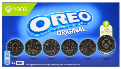 OREO Original 6 x 176g – Knuspriger Kakao Doppelkeks gefüllt mit veganer Crème-Füllung mit Vanille Geschmack