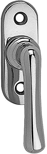 MARCHESI Fenstergriff ELEGANT - sichtbar geschraubt, 7x35, Messing verchromt