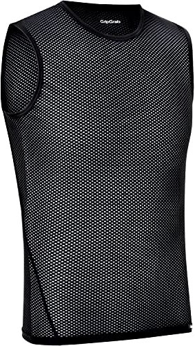 GripGrab Camiseta Interior Ciclismo Ultralight Pack 1 o 3ud Camiseta Tirantes Ciclismo Camiseta Interior Rejilla Segunda Piel Transpirable Camiseta Interior Ciclismo Verano