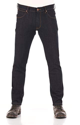 Wrangler Herren Larston Slim Jeans, Dark Rinse 90A, 36W / 32L