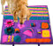 PATIO PLUS Schnüffelteppich Hund, 90x90cm Groß Pet Matten für Hunde Soft Pet Nase Arbeit Geruch Snuffle Matte Train Fütterung Faltbarer Filzstoff Schnüffelteppich, Lila