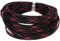 Othmro 1Pc Cable Management Sleeve, Braided Cable Tidy Black and Pink, 10m Cable Organizers Cable Protector Wire Tidy for TV/PC USB Cable, 8mm Width