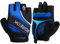 MOREOK Fahrradhandschuhe für Herren Damen Sommer Radsporthandschuhe Halbfinger 5MM SBR Gel rutschfeste/stoßdämpfende Handschuhe hellblau-S