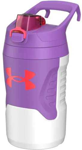 UA Playmaker - Jarra de 32 onzas, color blanco y morado Digi OSFA
