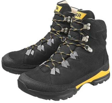 BÄR | Bergkomfort Wanderstiefel 2.0 | Herren Stiefeletten | 100% Zehenfreiheit, Für Einlagen geeignet, Hallux valgus geeignet, Hohe Dämpfung