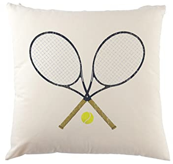 Urban Backwoods Tennis Rackets Kissen Dekokissen