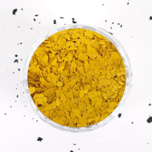 Farbchips | Dekochips | Terrazzo | Farbglitter | Farbflocken | Granulat | Partikel | Pigmente zum Basteln und Einarbeiten in Jesmonite, Epoxidharz, Kunstharz, Gips, Beton