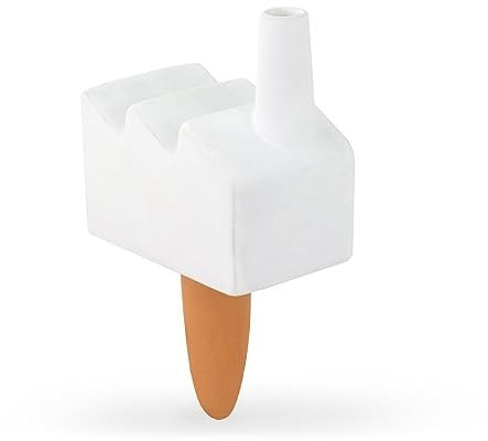 Plant Power Factory | Pflanzenbewässerer aus Terrakotta, Wasserspender zur Bewässerung von Zimmerpflanzen