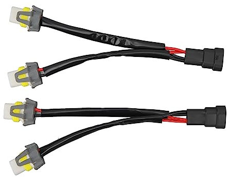 2PCS 9005 9006 Stecker auf H8 H9 H11 Buchse Scheinwerfer Kabelbaum für LKW Pickup LED