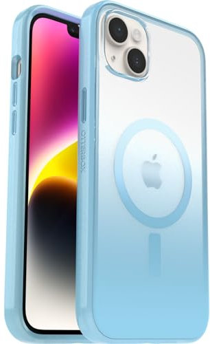 OtterBox Clear Case Series with MagSafe for iPhone 14 Plus, Shockproof, Drop Proof, Ultra-Slim, Protective Case, 2x Tested to Military Standard, Regalia