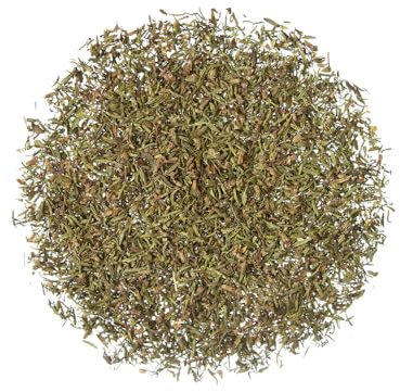 TEA SHOP - Infusión de Tomillo | Tomillo Orgánico 250g - 125 Tazas - Infusión a Granel - Herbolario - Propiedades naturales: Beneficioso para sistema digestivo y respiratorio, alivia molestias