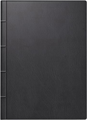Glocken Taschenkalender (2025), 1 Seite = 1 Tag, A6, 336 Seiten, Kunststoff-Einband, schwarz