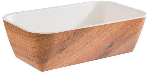 APS 85311 GN 1/4 Schale -CRAZY WOOD- 26,5 x 16,2 cm, Höhe 8 cm, 1,8 Liter …