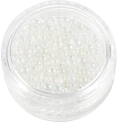 Ipetboom Kristallperlen Diy Nailart Zubehör Glas Mikroperlen Für Heimgebrauch Bunte Transparente Farben Zum Dekorieren Von Nägeln Für Frauen Und Mädchen