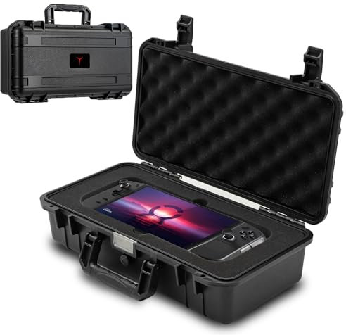 Luck&Link Valises Legion go, valises Legion go hard Professional imperméable à l'eau, contrôleurs, petite station d'accueil et autres accessoires boîte de rangement chargeur AC, grande capacité