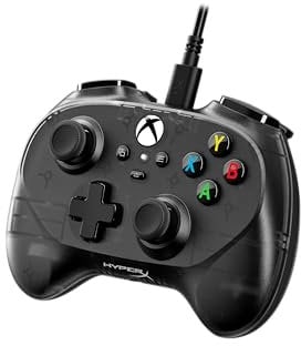 HyperX Clutch Tanto Mini Gaming-Controller mit Kabel für Xbox One, Xbox Series X|S, Windows 10/11, Steam Deck, Android, Schwarz