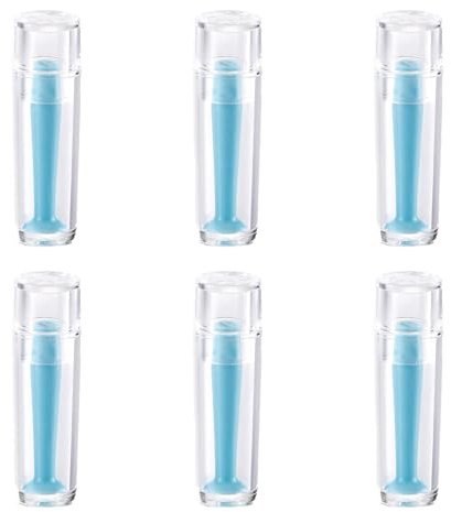 MUQING 6 herramientas de extracción de lentes esclerales duras para RGP, ventosa de silicona para lentes de contacto oculares
