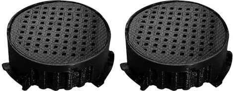 2 Stück Aktivkohlefilter 45mmØ passend für Ersatz für Liebherr Fresh Air Filter Kühlschrank 9096342, Fresh Air Filter mit Aktivkohle, Kühlschrankfilter