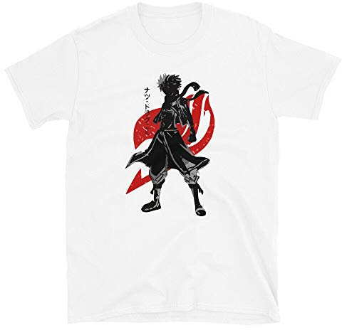 Fairy Tail Natsu T Shirt Tee White S