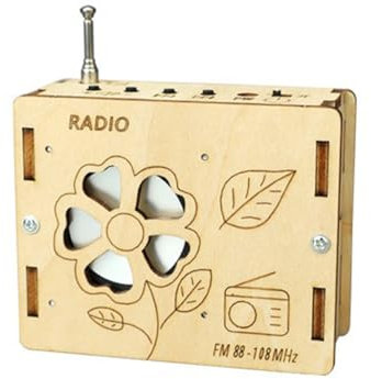 Koanhinn DIY FM-Radio-Modell Aus, Wissenschaftliche Experimentierkits, Wissenschaftliche Lernrätsel, Experiment, Selbstgemachtes Montagematerial-Kit