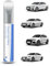 PARTS4EV LY9C Ibis Weiß Ausbesserungsfarbe – Exakte Übereinstimmung für Audi A3/A4/A4L/A5/A6/A7/A8/Q5/Q7/Q5L– Ausbesserung von Kratzern und Abplatzungen