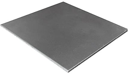 WUUKEPSG Plancha de Acero Laminada en Caliente para Fabricación Y Proyectos de Bricolaje Espesor 1.5-5Mm 2Pcs/300 * 300 * 1.5Mm