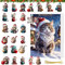 Katzen Adventskalender 2024, Weihnachtsbaum Katzen Anhänger, Weihnachtsbaum Katzen Anhänge, 24 Tage Weihnachtskatzen Adventskalender, Weihnachtsbaumschmuck Für Katzenliebhaber