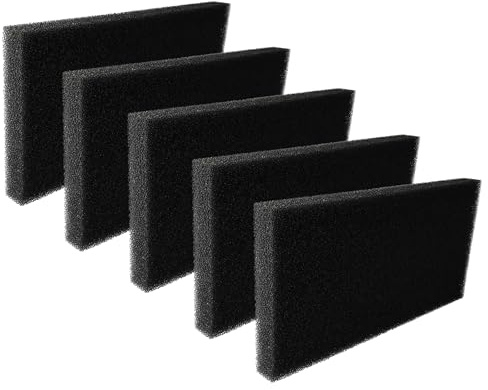 vhbw 5x Schaumfilter kompatibel mit Gorenje D 8565 NO | D8565NR, D8565NO, D 8565 NR, D 8565 N, D8565NB, D8565NA, D 8565 NB, D 8565 NA Wäschetrockner