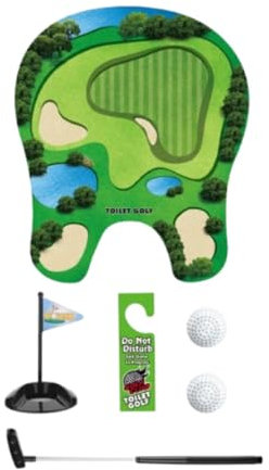 Amagogo Toilettenspiel, Minigolf-Geschenke, tolle Toilettenzeit für alle Altersgruppen