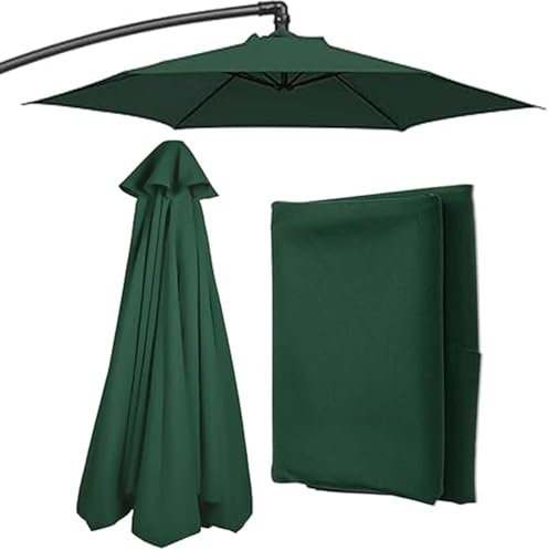 PYCJNFC Toile de Rechange pour Parasol 6/8 Baleines, Toile de Rechange pour Parasol de Jardin, de marché, de Table, Toile de Rechange pour auvent de Parasol