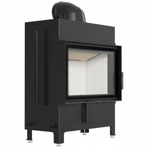 KRATKI Kamineinsatz aus Stahl Lucy 14kW Ø200 BImSchV 2 EEK A schwarz