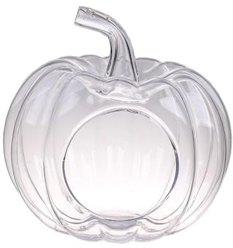 INNA-GLAS Flaschengarten KADINA, Kürbisform, klar, 24cm, Ø23cm