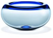 Holmegaard Schale Ø19 cm Provence Dekoration aus mundgeblasenem Glas, blau