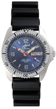 Chris Benz One Medium CBM-B-SI-KB Unisexuhr Taucheruhr
