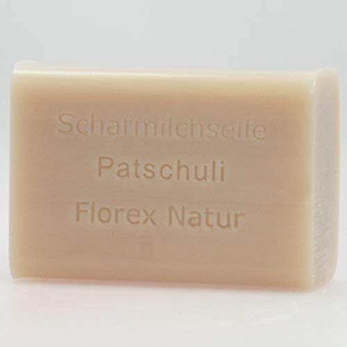 Florex Schafmilchseife 100 g Stück Seife Naturseife Schafmilch (Patchouli)